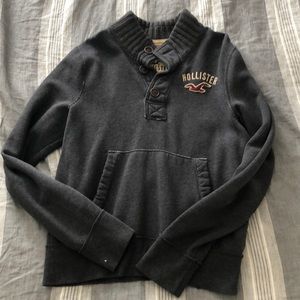 Grey Hollister sweater